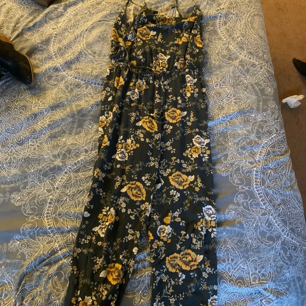 Floral Jumpsuit